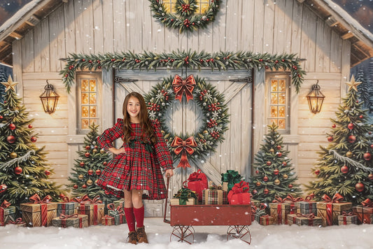 Winter Welcome Barn - with Sweep Option