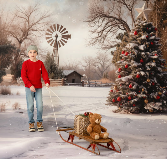 Winter Windmill Farm - with Sweep Option