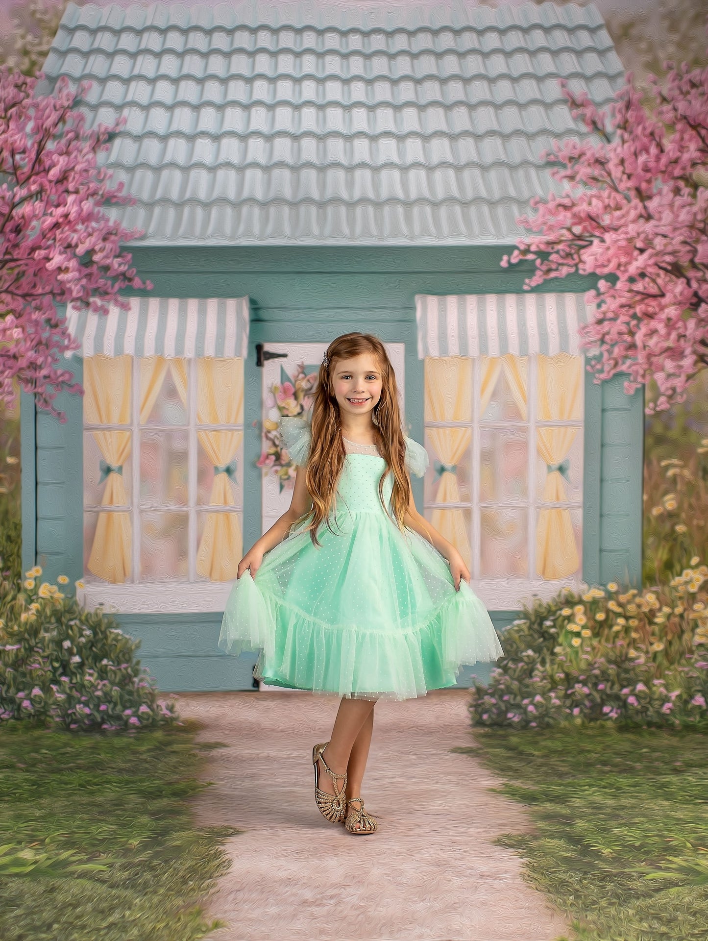 Spring in Bloom Cottage - With Sweep Option