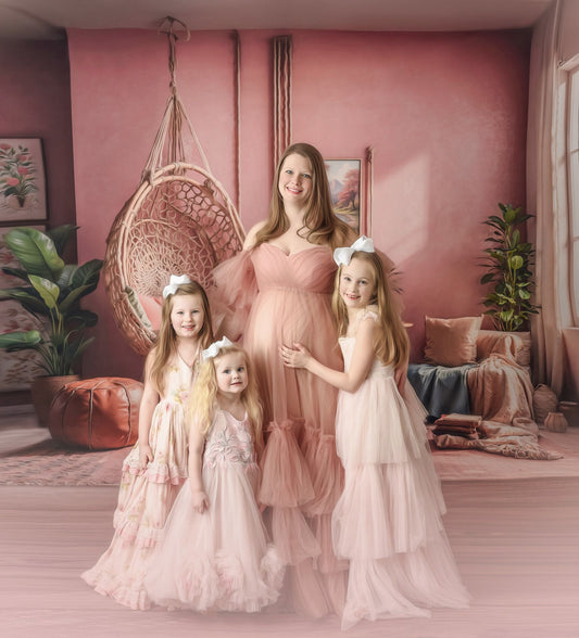 Blushing Serenity Room - With Sweep Option