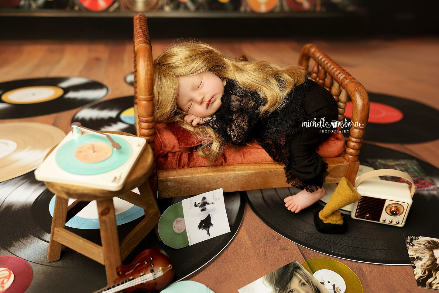 Vinyl Revival Room - Records Floor Version