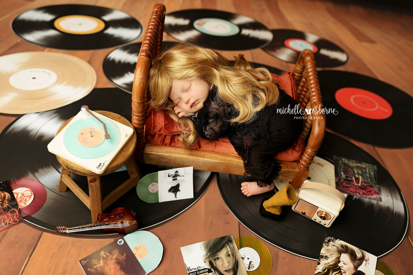 Vinyl Revival Room - Records Floor Version