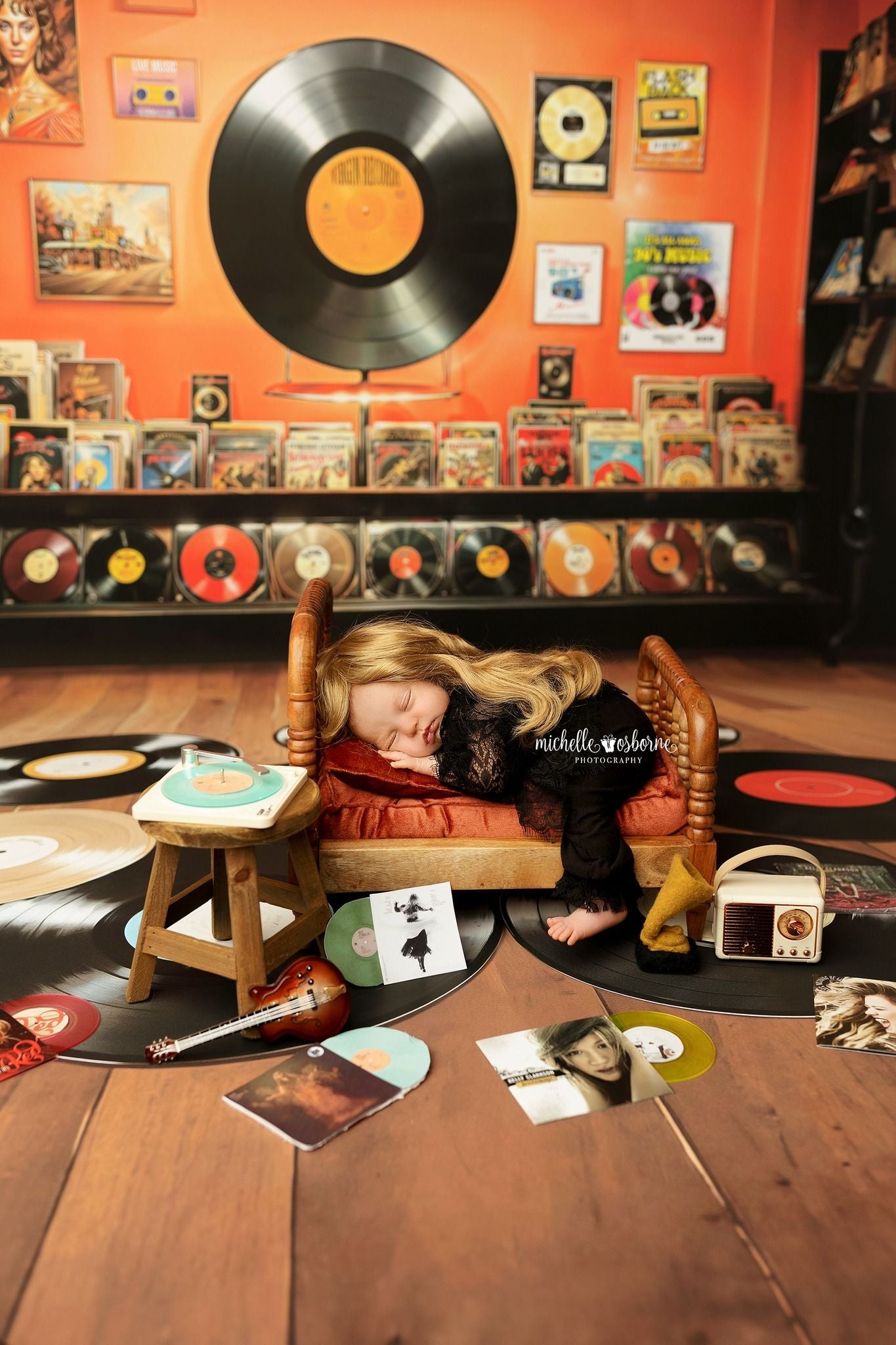 Vinyl Revival Room - Records Floor Version