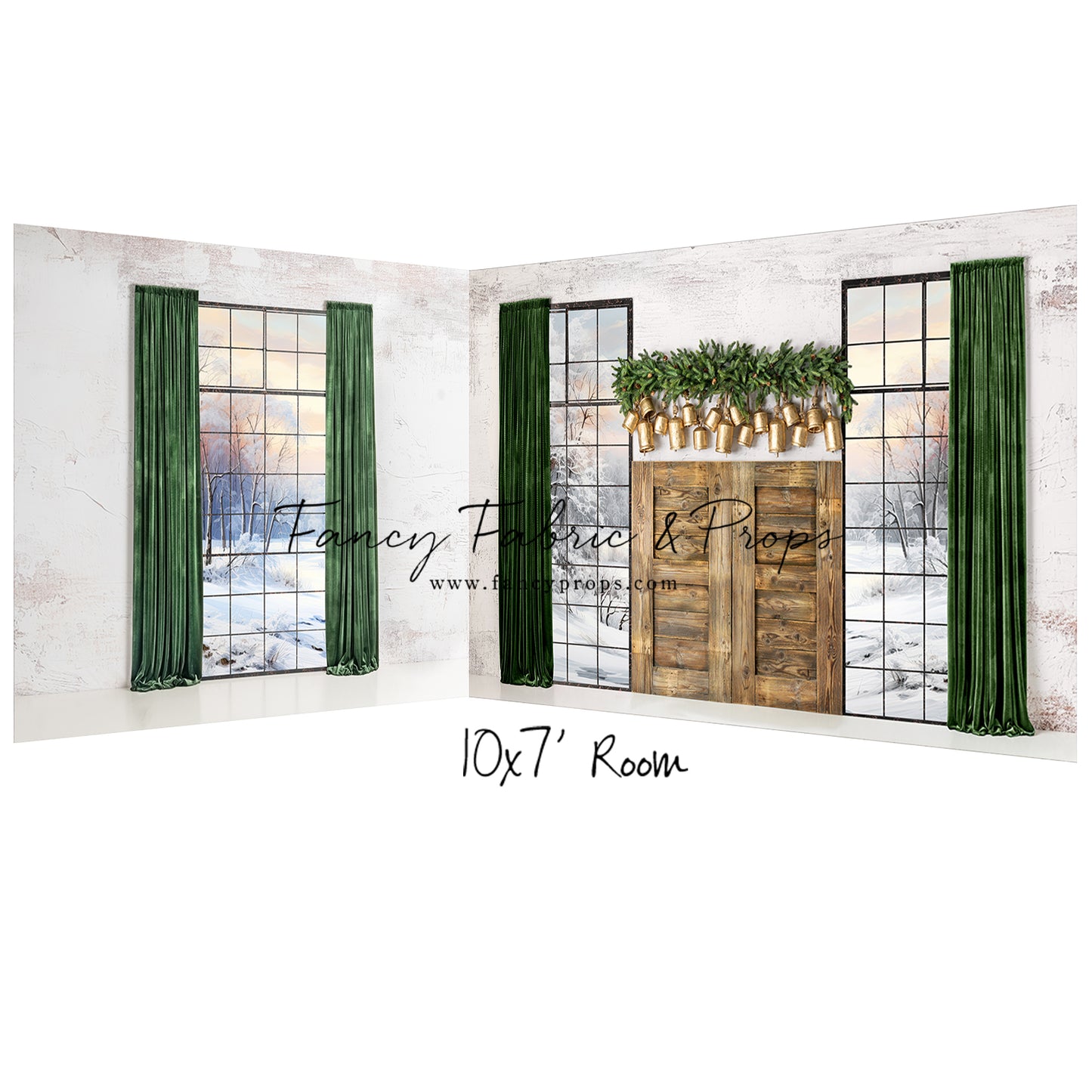 Evergreen Charm Headboard - 2pc Room (Twin Mattress)