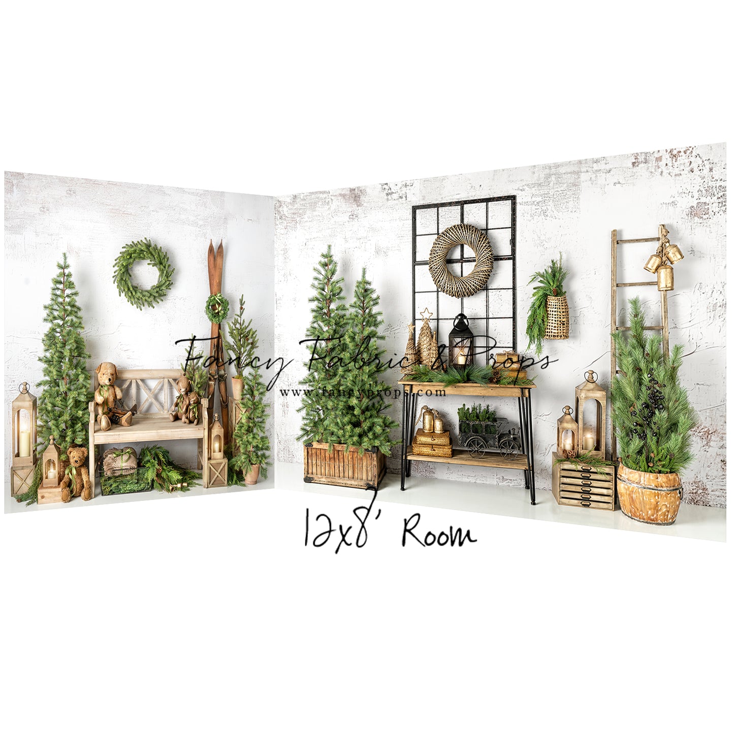 Golden Bells & Evergreen Tales - 2pc Room