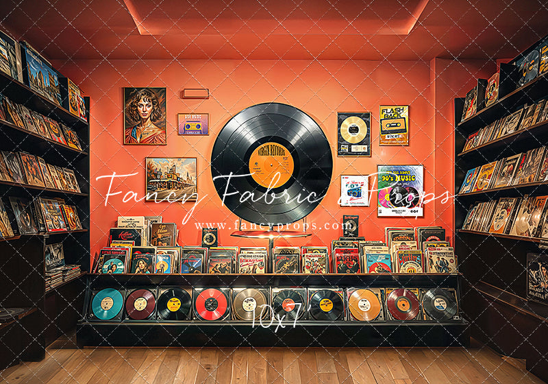 Vinyl Revival Room - Records Floor Version