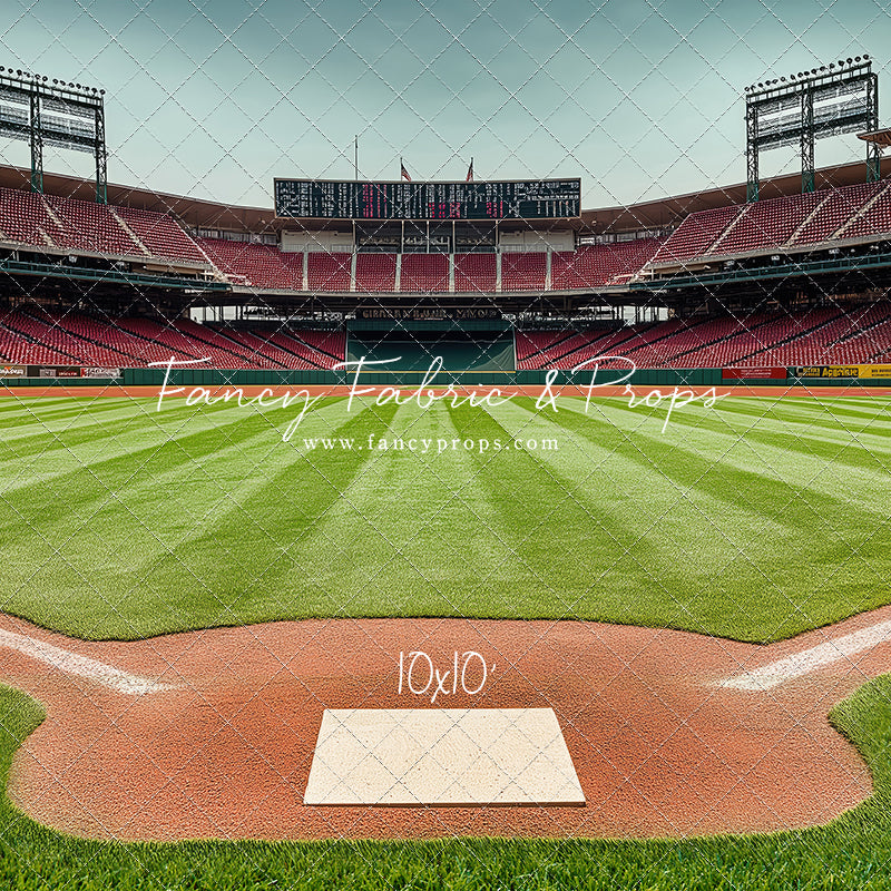 View From Home Plate - With Sweep Option