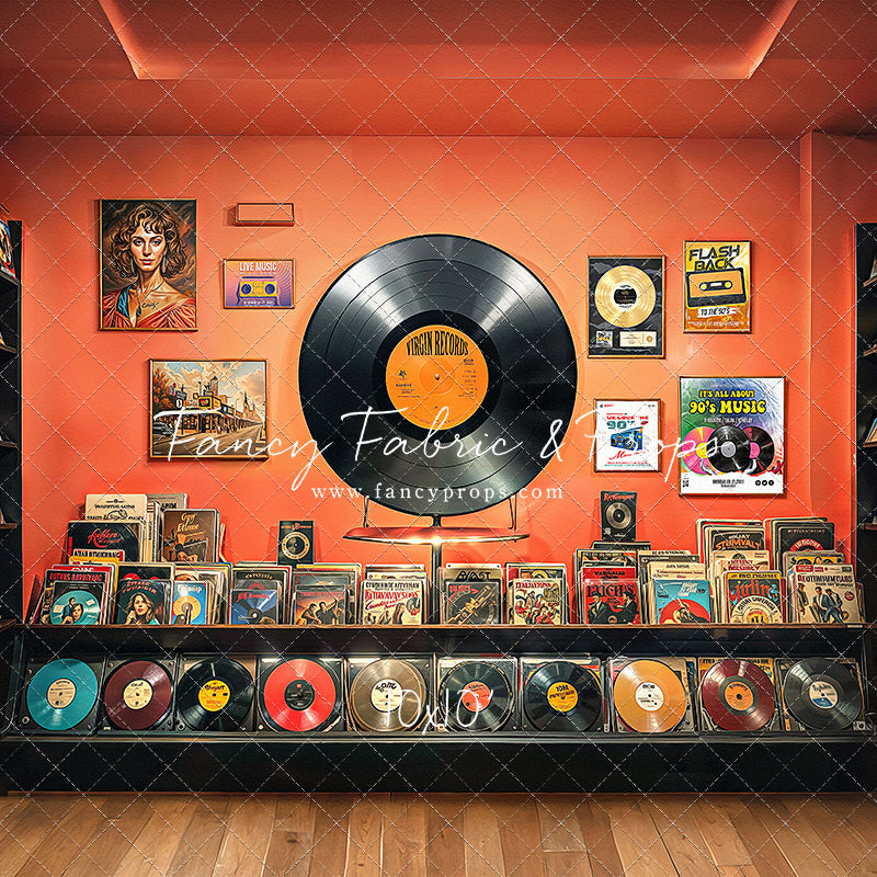 Vinyl Revival Room - Records Floor Version