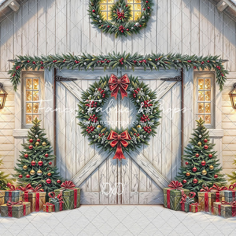 Winter Welcome Barn - with Sweep Option