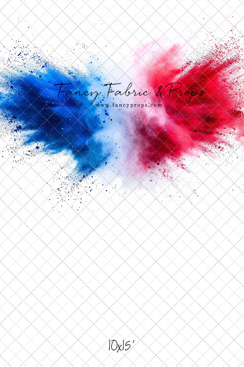 Red White & Burst - Sweep Sizes Only