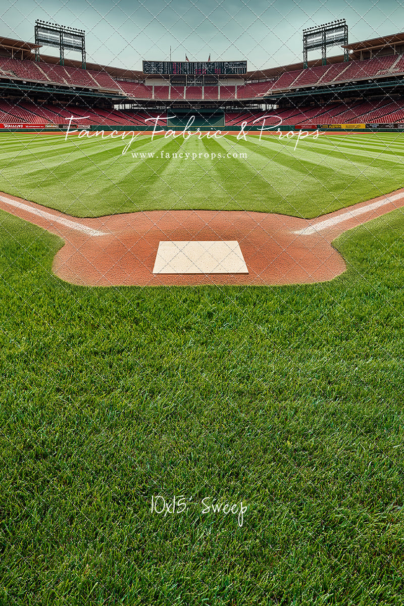 View From Home Plate - With Sweep Option