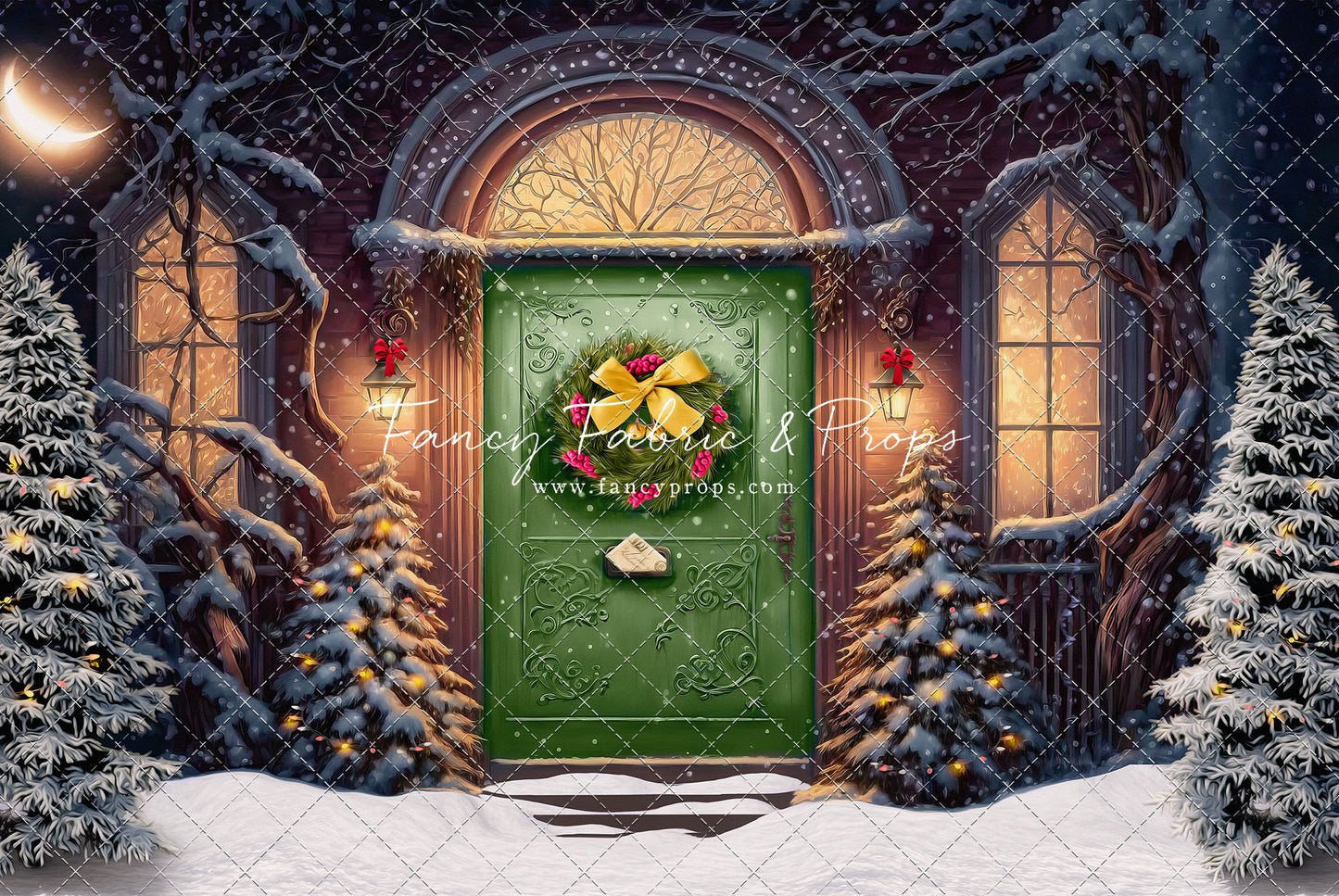 Home For The Holidays - Green Door Option - with Sweep Option
