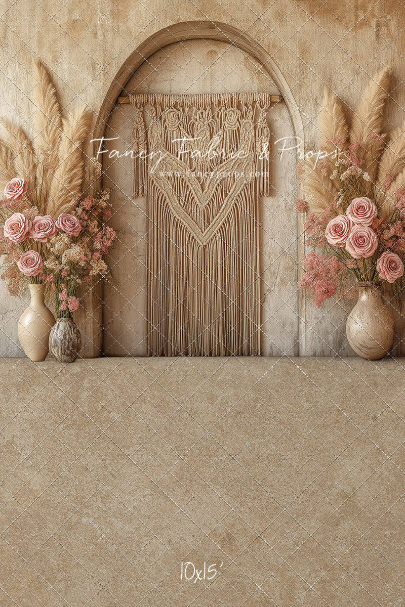 Bohemian Rose - With Sweep Option