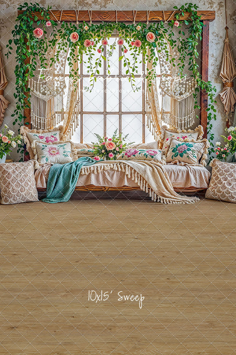 Boho In Bloom - With Sweep Option