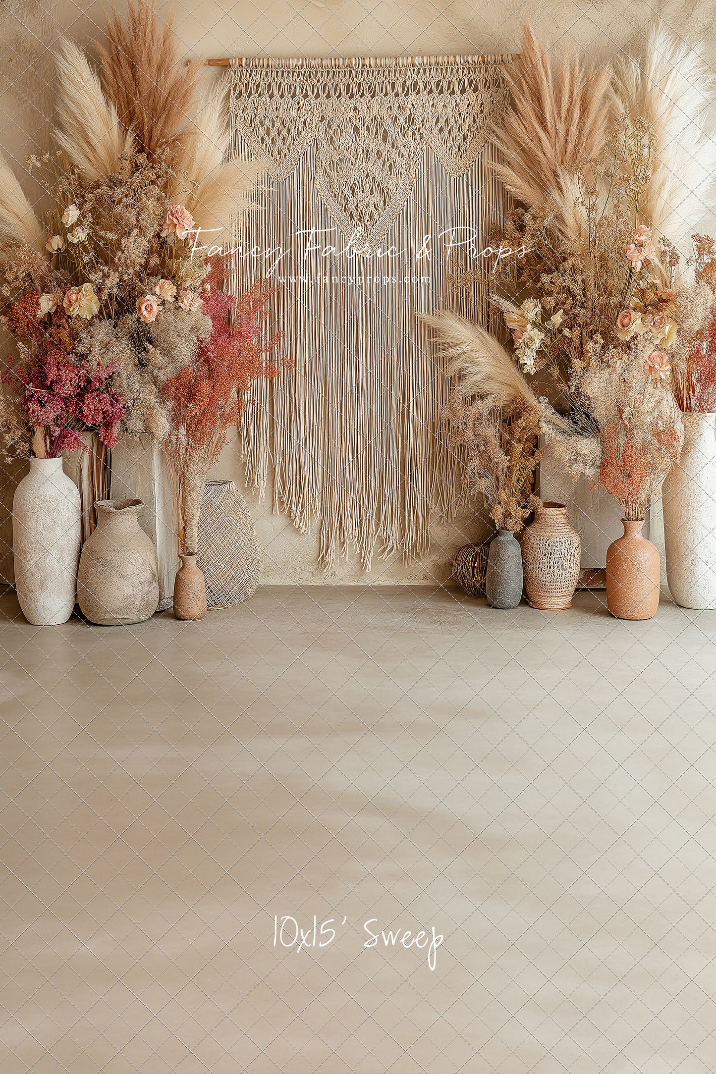 Sun-Kissed Macrame - With Sweep Option