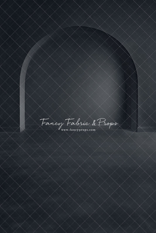 Modern Midnight Alcove - Solid Floor - With Sweep Option