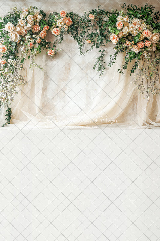 Rosette Drape - With Sweep Option