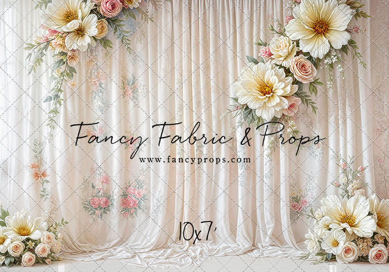 Draping Botanicals - With Sweep Option