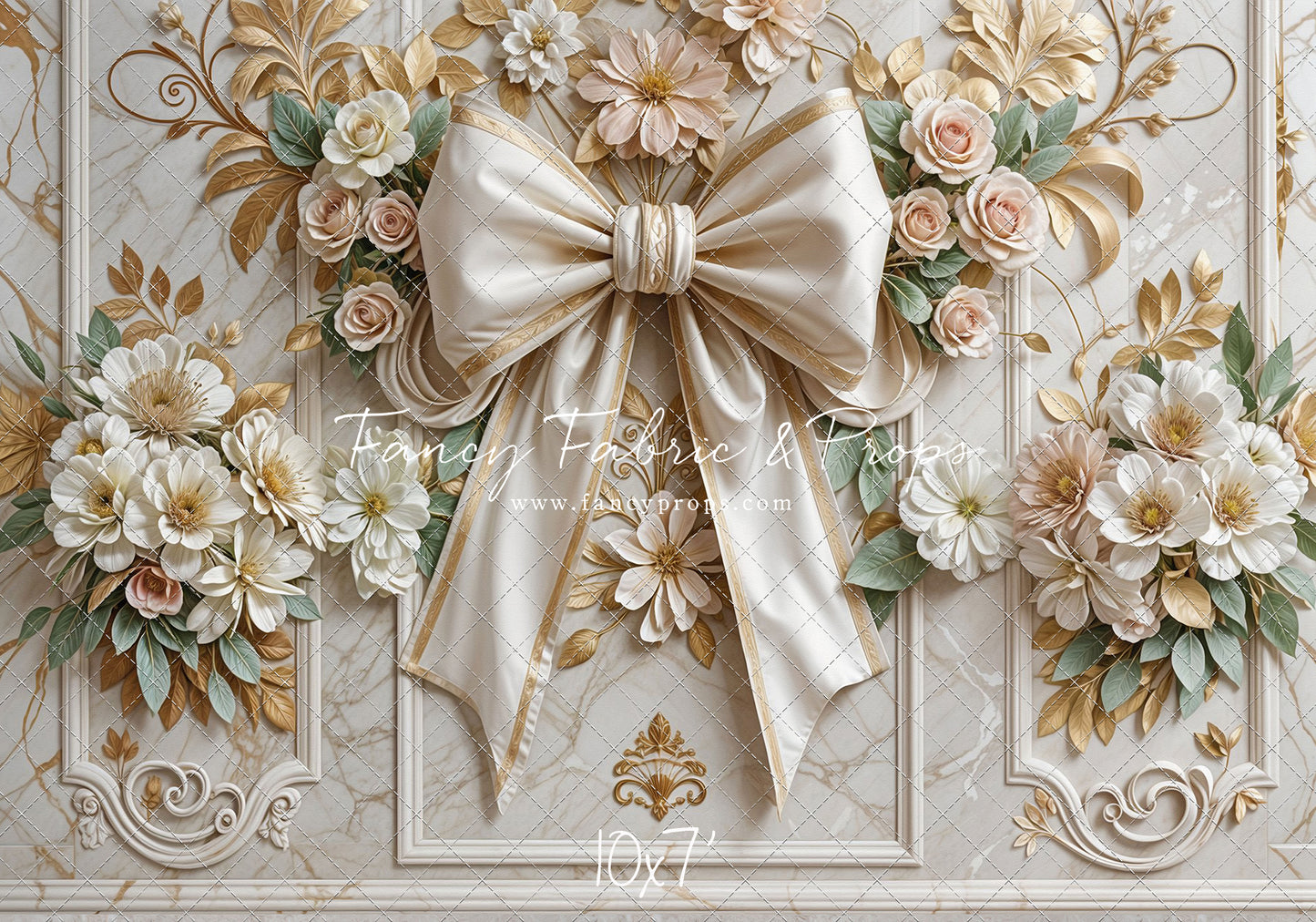 Ivory Luxe - With Sweep Option