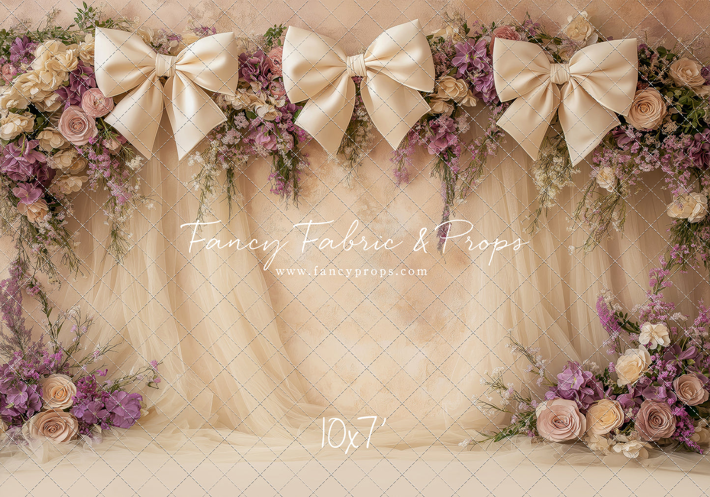 Luxe Lavender Blooms - With Sweep Option