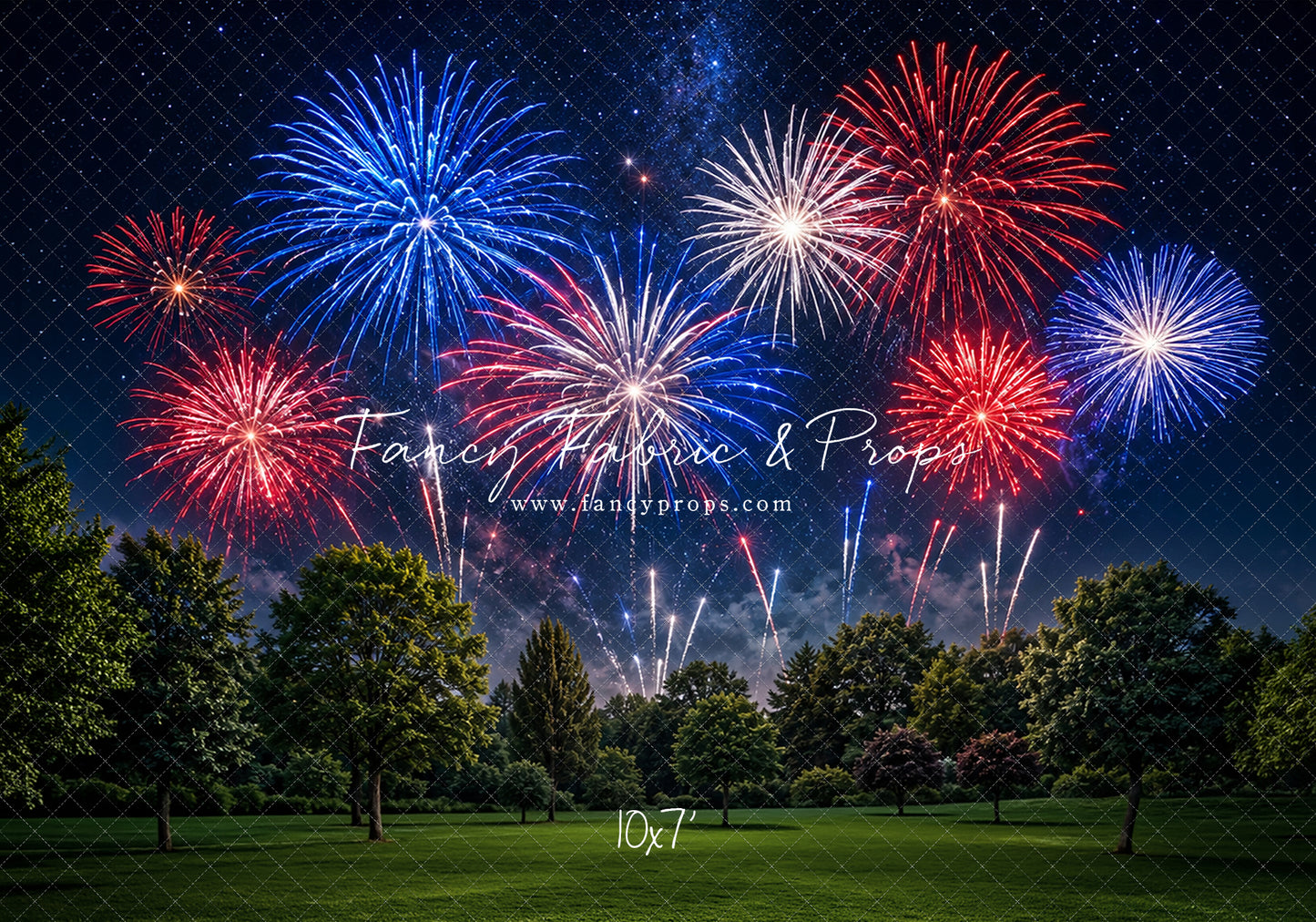 Stars, Stripes & Sparkles - With Sweep Option