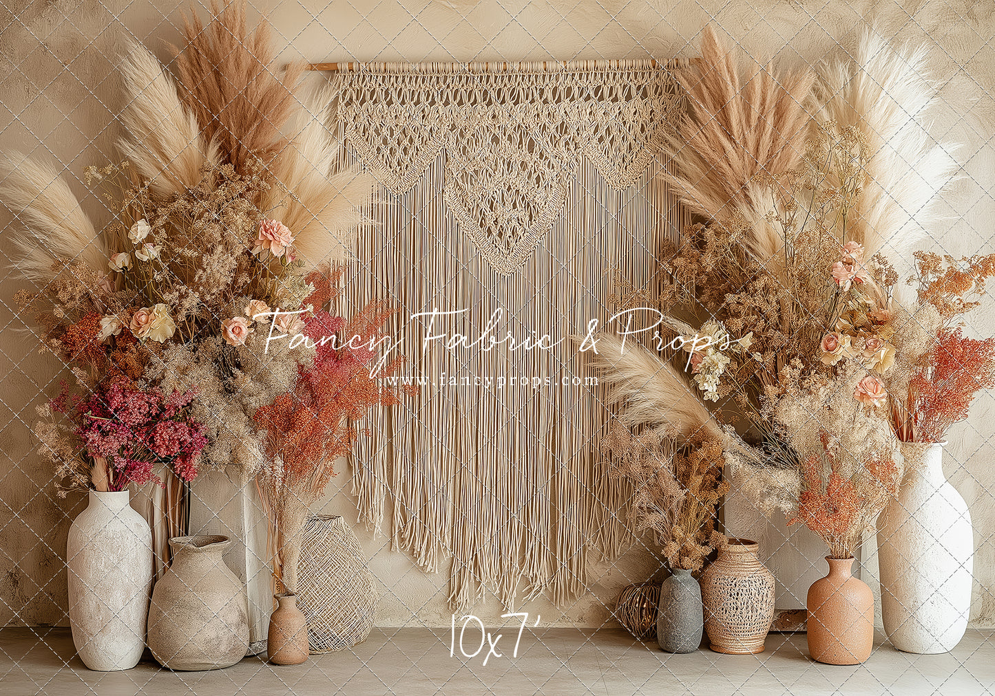 Sun-Kissed Macrame - With Sweep Option