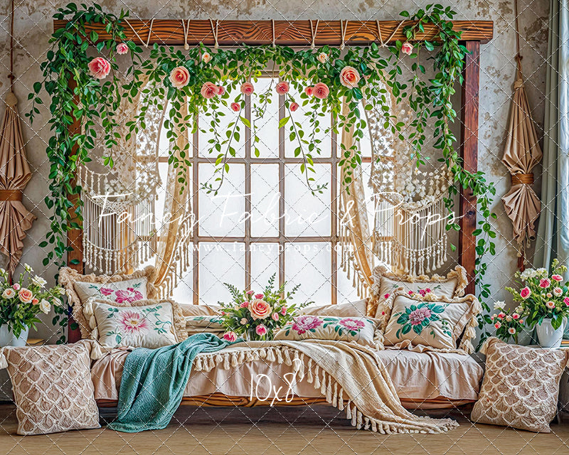 Boho In Bloom - With Sweep Option