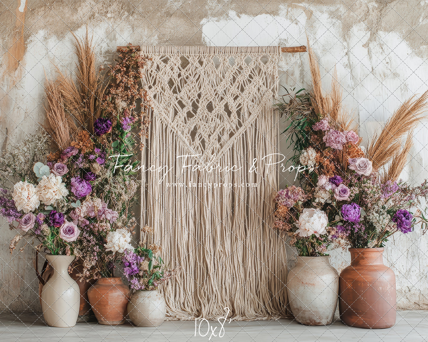 Floral Fringe Haven - With Sweep Option