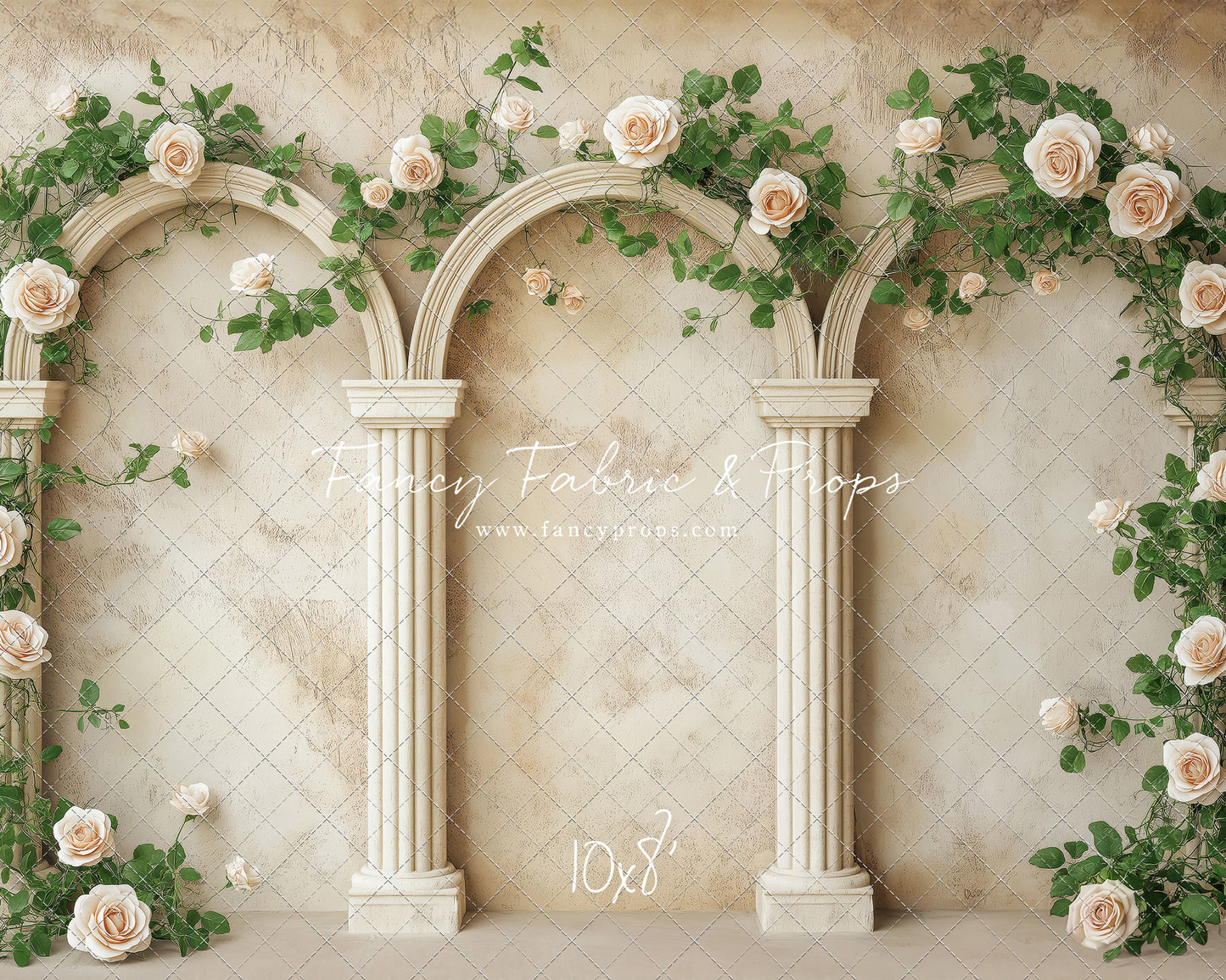 Ivory Arch Garden - With Sweep Option
