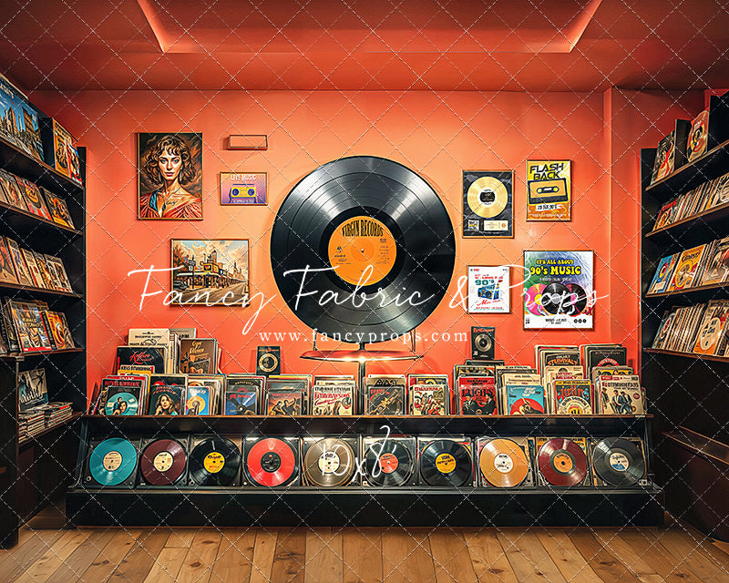 Vinyl Revival Room - Wood Floor Version