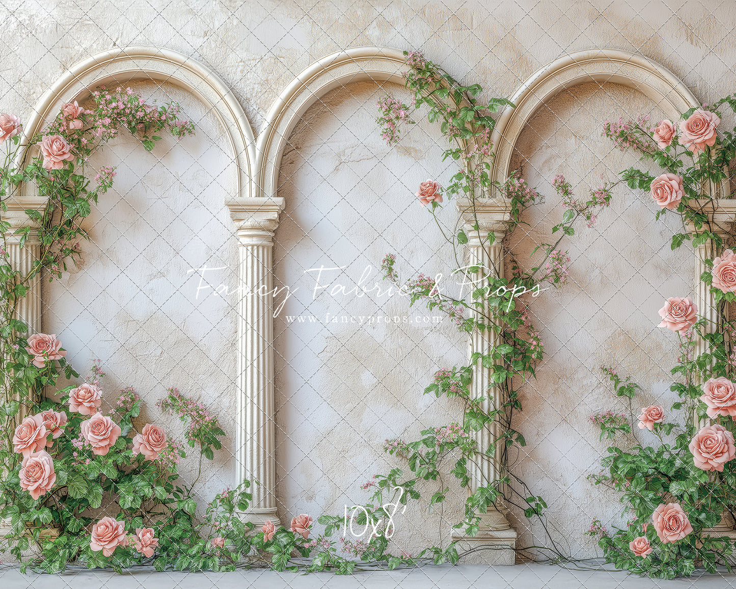 Whispering Rose Courtyard - With Sweep Option