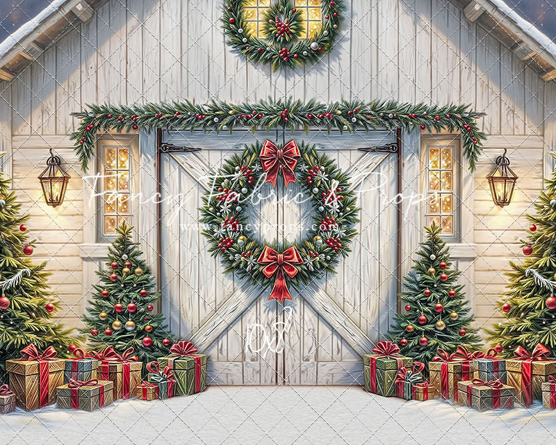 Winter Welcome Barn - with Sweep Option
