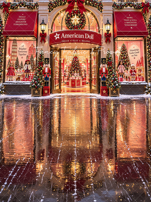 American Doll Holiday - With Sweep Option