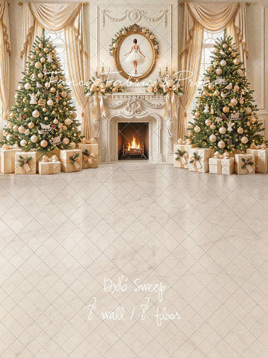 RTS Ballet of Christmas Dream - 12x16' Sweep - Essential Stretch Fabric - Perfect - 20% Off- ADD TO CART for 64% off total!