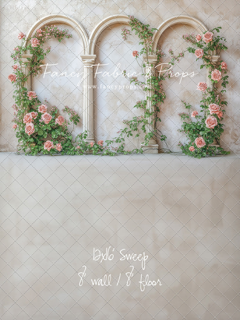 Whispering Rose Courtyard - With Sweep Option