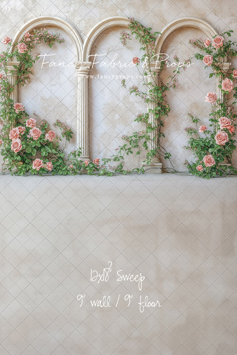 Whispering Rose Courtyard - With Sweep Option