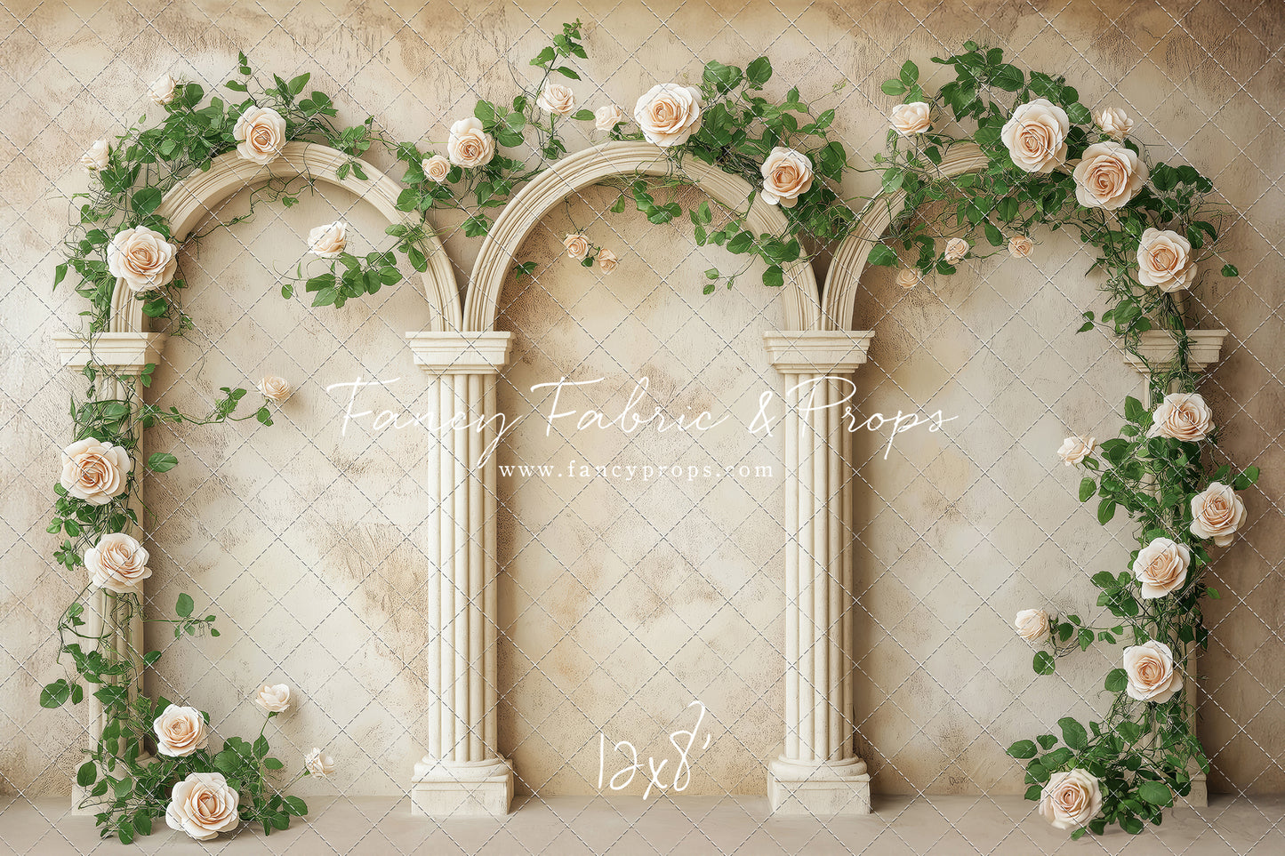 Ivory Arch Garden - With Sweep Option