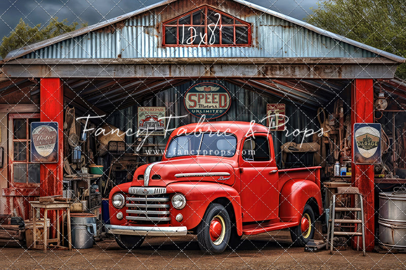 Old Time Station - 2pc Set