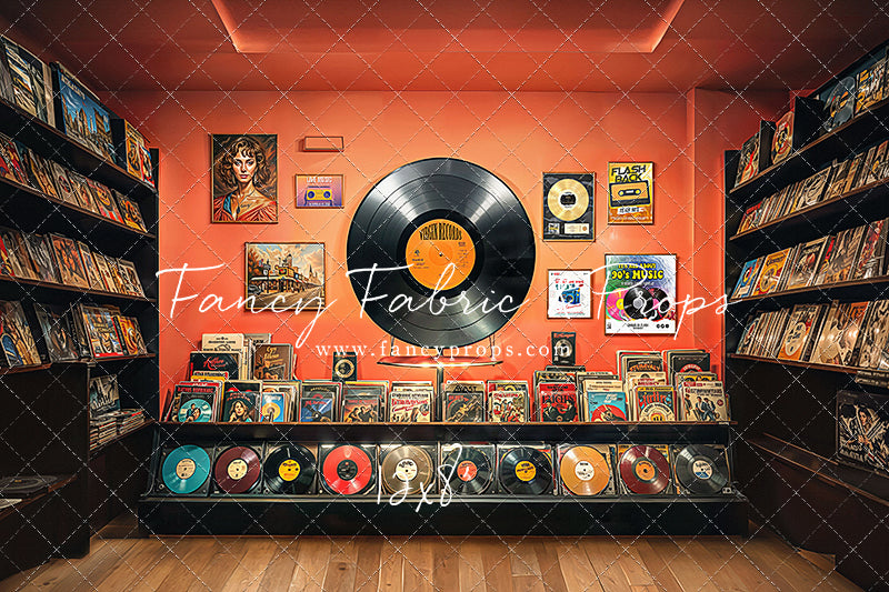 Vinyl Revival Room - Records Floor Version