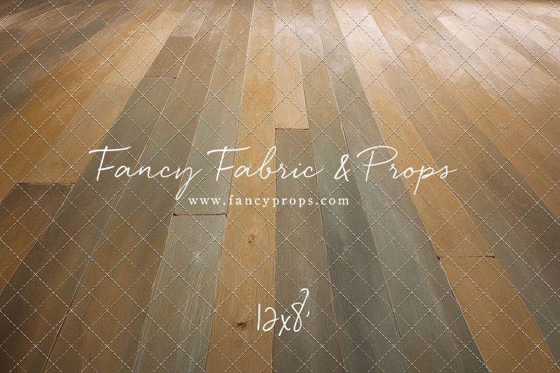 Warm Rustic Wood Mat Floor