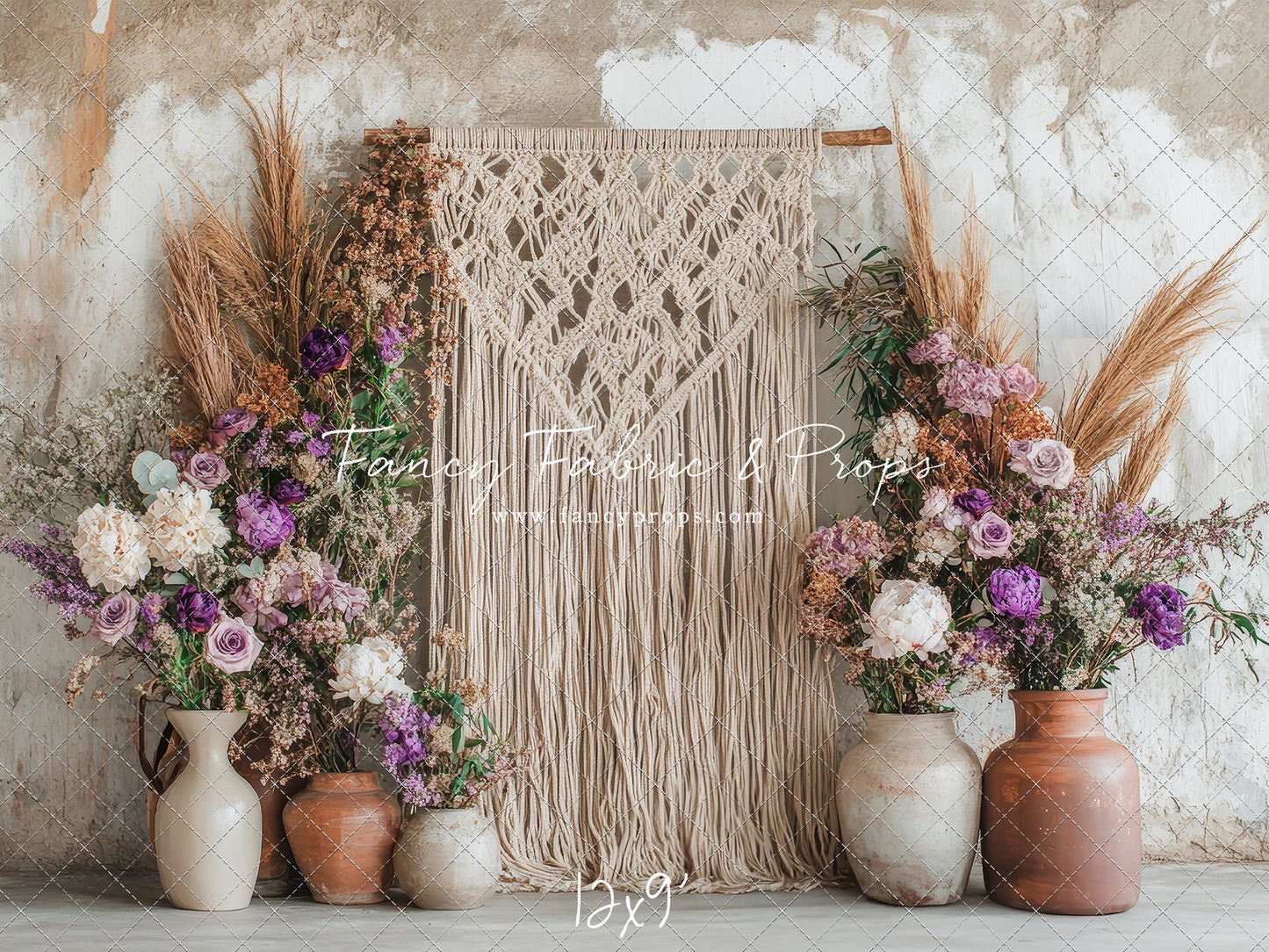Floral Fringe Haven - With Sweep Option