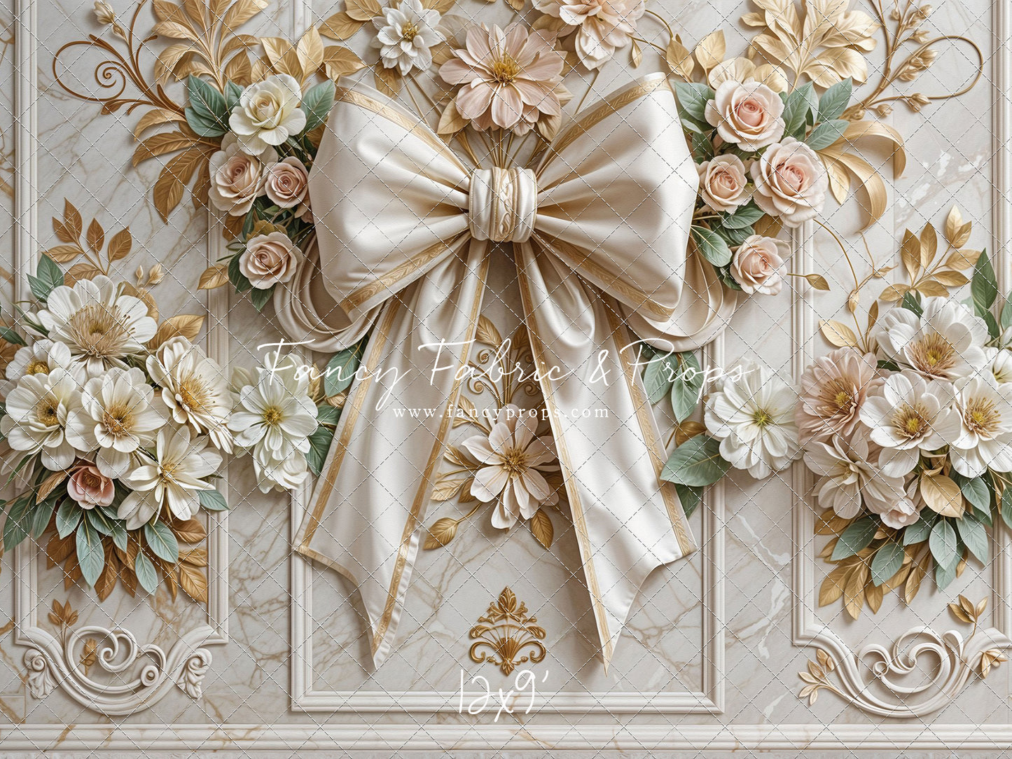 Ivory Luxe - With Sweep Option