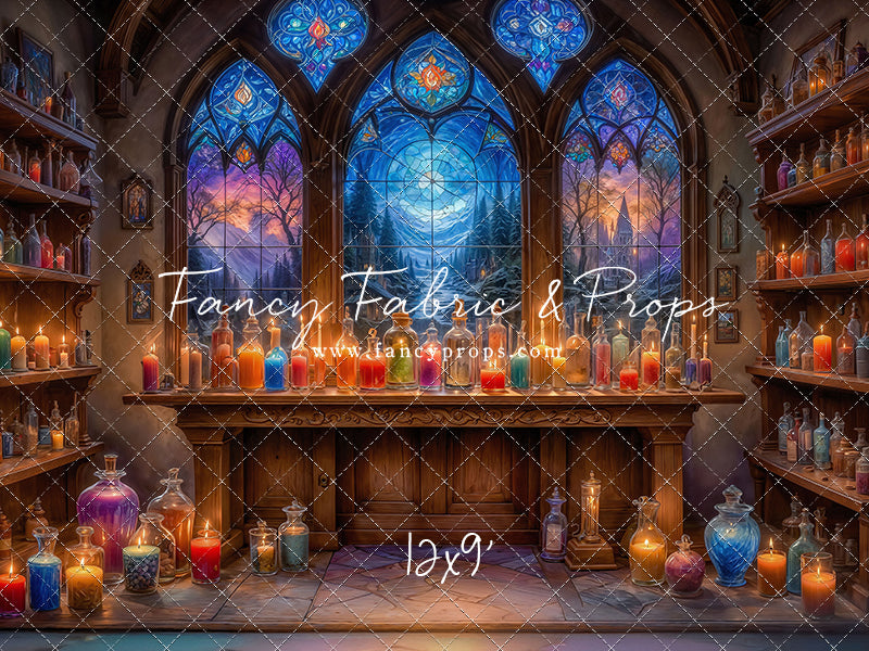 Mystic Potion Emporium - Cement Floor - With Sweep Option