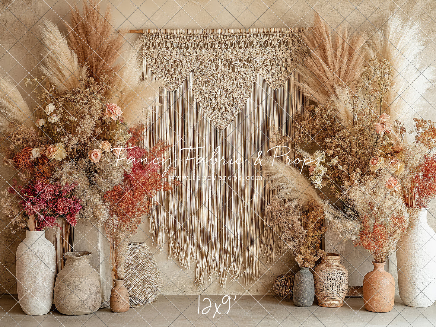 Sun-Kissed Macrame - With Sweep Option
