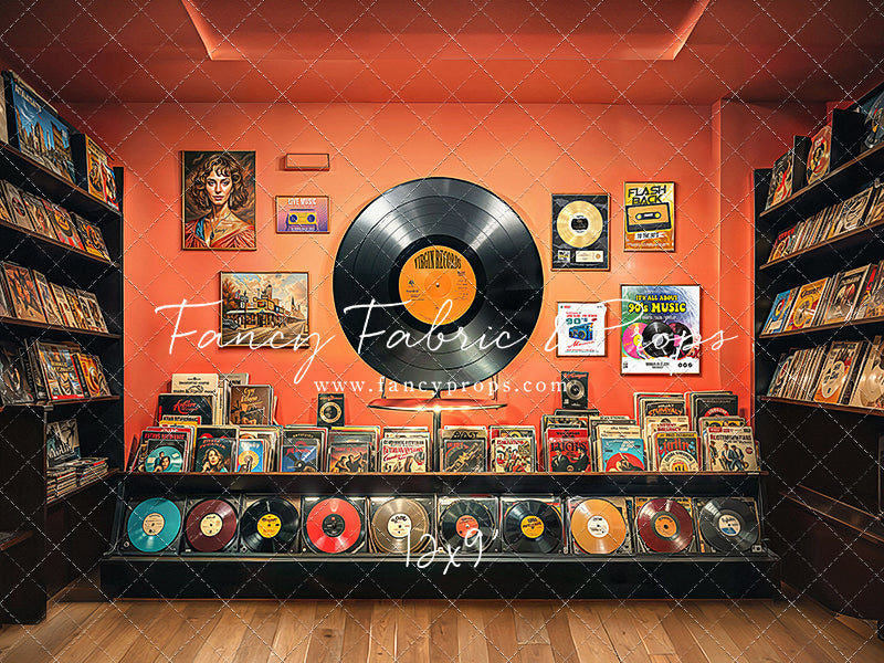 Vinyl Revival Room - Records Floor Version