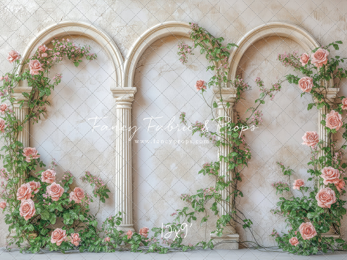 Whispering Rose Courtyard - With Sweep Option