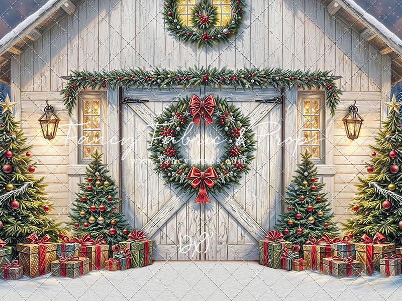 Winter Welcome Barn - with Sweep Option