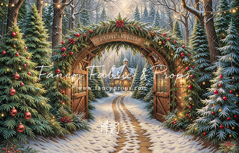 Christmas Path To Home - with Sweep Option