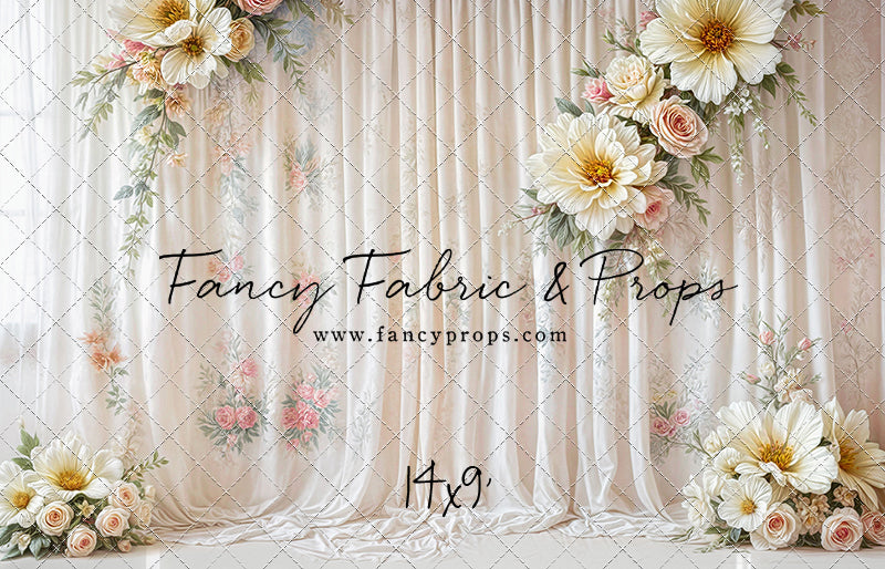 Draping Botanicals - With Sweep Option