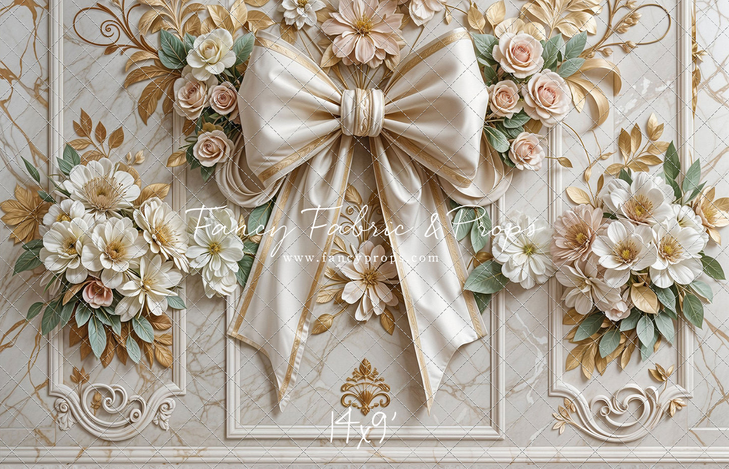 Ivory Luxe - With Sweep Option